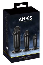 3-teiliges Set ?Butt Plug Training Kit?, verschiedene Größen und Gewichte