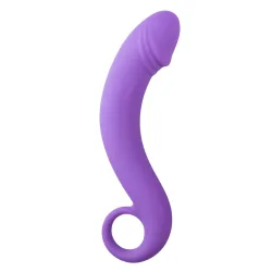 Curved Anal Dildo Purple