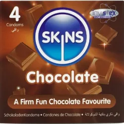 Skins Schokolade Premium-Kondome 4 Stück