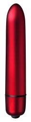 Vibrobullet ?Scarlet Velvet? mit 10 Vibrationsmodi und Mattlook.