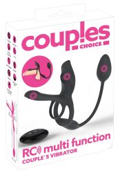 Paarvibrator ?Multi Function? mit Penis- & Hodenring, Klitoris- & Analvibrator