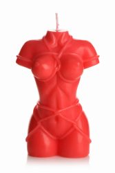 Bound Goddess Drip Candle Red