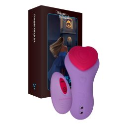 Fairygasm HeartGem Purple Slip Vibrator