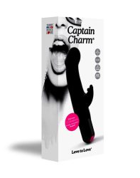Captain Charm Vibrator Black