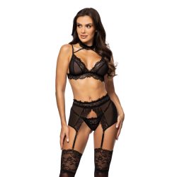 Beauty Night Velvet Sin Set Black