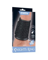 Vibrating Penis Sleeve Drip Knights Ring