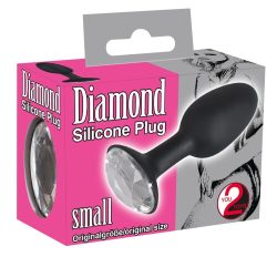 Analplug ?Diamond Silicone Plug?