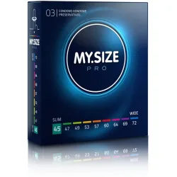 MySize -  MY.SIZE PRO 45 3er Kondom, 3 Stück