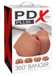 Torso-Masturbator ?360° Banger? mit 2 Lustöffnungen