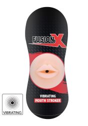 FusionX Vibrating Stroker Mouth