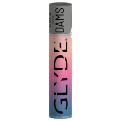 Glyde - Oral Lecktuch Cola, 4 Stück, Schwarz