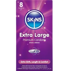 Skins Extra Grosse Premium-Kondome 8 Stück