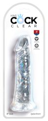 Naturdildo ?8?-Cock Clear? mit Saugfuß