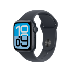 Apple Watch SE 3 GPS + Cellular 40 mm Aluminiumgehäuse Sport Band Mitternacht S/M