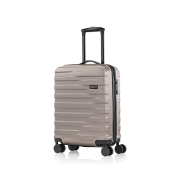 Pack Easy Clipper by Pack Easy Kosmo 4 Rollen Kabinentrolley 55 cm Reisetaschen 1 ct Silber Herren