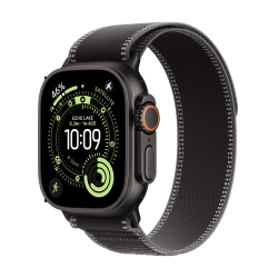 Apple Watch Ultra 3 GPS + Cellular Black Titanium Case / Black/Charcoal Trail Loop Watch Ultra 3