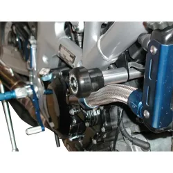 B&G Sturzpads Racing Polyamid schwarz für SV 650 1999-2002 - Motorradteile & Ersatzteile - Anbauteile