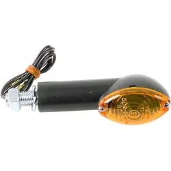 Shin Yo Blinkerpaar Cateye 12V/H21 M10 lang schwarz, gelbes Glas - Aktionen - Einmotten-Weiterfahren