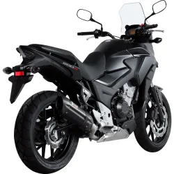 MIVV Suono Auspuff schwarz H.061.L9 für Honda CB 500 X 2016 - Motorradteile & Ersatzteile - Auspuff