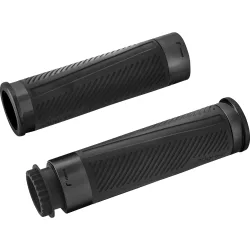 Rizoma Lenkergriffe 30 Gradi Alu für 22mm GR224B schwarz - Motorradteile & Ersatzteile - Lenker, Griffe & Hebel