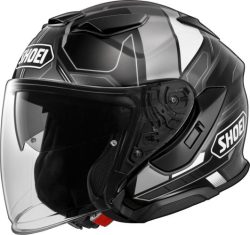 SHOEI Jethelm J-Cruise 3 Whizzy TC-5 - schwarz-hell grau-dunkel grau