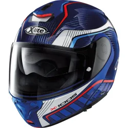 X-Lite X-1005 Carbon Chayenne red/white/blue #20 XS - Helme & Brillen - Motorradhelme