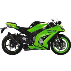 MIVV Suono Auspuff schwarz K.026.L9 für Kawa ZX-10 R 2011-2015 - Motorradteile & Ersatzteile - Auspuff