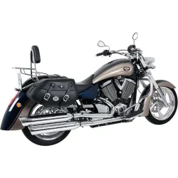 Hepco & Becker C-Bow Seitentaschenhalter chrom für Victory Kingpin 03-16 - Motorradzubehör - Motorradgepäck