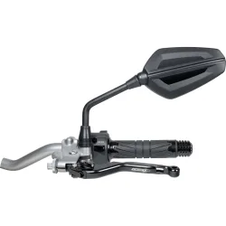 Chaft Lenkerspiegel M10x1,25R Eighty schwarz - Motorradteile & Ersatzteile - Motorradspiegel
