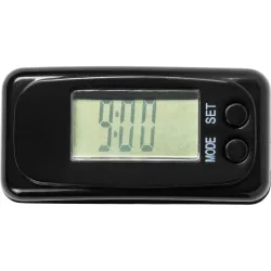 Hashiru Digitaluhr mit Klett-Befestigung 46x23,5x13mm - Motorradteile & Ersatzteile - Tachos & Instrumente