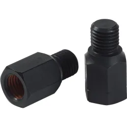 Kellermann Spiegeladapterpaar M10R/R auf M10R/L schwarz - Motorradteile & Ersatzteile - Motorradspiegel