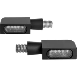 HeinzBikes LED Alu Blinker/Rücklicht Block Line Micro M8 schwarz - Aktionen - Einmotten-Weiterfahren