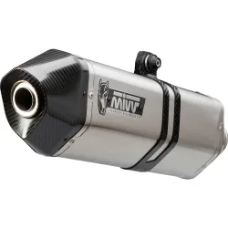 MIVV Speed Edge Auspuff schwarz H.059.LRB für CRF 1000 AfricaTwin - Motorradteile & Ersatzteile - Auspuff