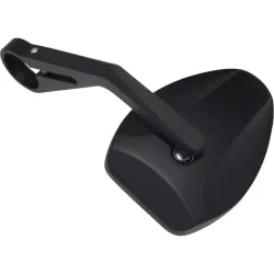 Highsider Lenkerendenspiegel für 22/25,4mm Ferrara 2 Alu schwarz - Motorradteile & Ersatzteile - Motorradspiegel