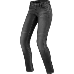 REV'IT! Westwood SF Damen Jeanshose grau used - Motorradbekleidung - Motorradhosen