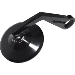 Highsider Lenkerendenspiegel für 22/25,4mm Montana Alu Ø102mm schwarz - Motorradteile & Ersatzteile - Motorradspiegel