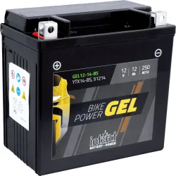 intAct Batterie Bike Power Gel geschlossen YTX14-BS  12V, 12Ah - Motorradteile & Ersatzteile - Batterien