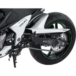 Bodystyle Hinterradabdeckung Kawasaki Z 800 /e weiß/schwarz - Motorradteile & Ersatzteile - Verkleidungen & Abdeckungen