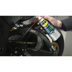 WD-40 Motorrad Kettenreiniger 400ml - Motorradzubehör - Öle & Schmiermittel