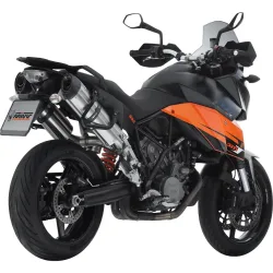 MIVV Suono Auspuff Paar silber KT.013.K7 für KTM 990 SMT - Motorradteile & Ersatzteile - Auspuff