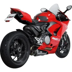 MIVV Delta Race Auspuff D.046.KDRB schwarz für V2 Panigale/Street - Motorradteile & Ersatzteile - Auspuff