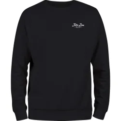 John Doe Sweater Lettering schwarz - Motorradbekleidung - Freizeitbekleidung
