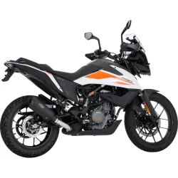 Shark exhaust DSX-10 Auspuff short schwarz für KTM 390 Adventure - Motorradteile & Ersatzteile - Auspuff