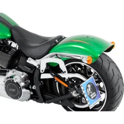 Hepco & Becker C-Bow Seitentaschenhalter chrom für Softail Slim 2012-2017 - Motorradzubehör - Motorradgepäck