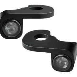 HeinzBikes LED Armaturenblinkerpaar Nano für Breakout hydr. schwarz - Aktionen - Einmotten-Weiterfahren