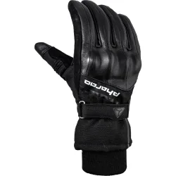 Pharao Edmon WP Winter Leder/Textilhandschuh lang schwarz - Motorradbekleidung - Motorradhandschuhe