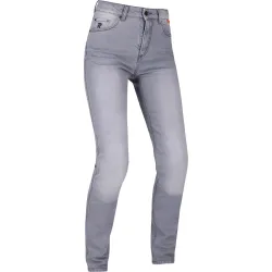 Richa Trojan Damen Jeans grau - Motorradbekleidung - Motorradhosen