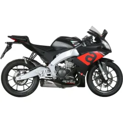 MIVV Delta Race Auspuff silber A.011.KDRX für Aprilia RS4 125 17- - Motorradteile & Ersatzteile - Auspuff