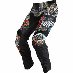 O'Neal Mayhem Crank Crosshose schwarz/multi - Motorradbekleidung - Touring Motorradbekleidung