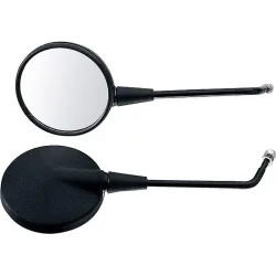 Smat Nord Lenkerspiegel M8x1,25R ST09 Ø120mm für BMW schwarz - Motorradteile & Ersatzteile - Motorradspiegel